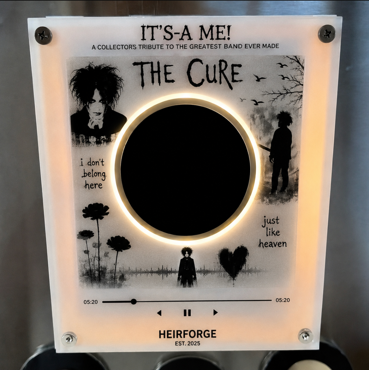 The Cure Vinyl Frame