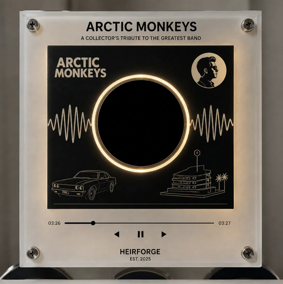 Arctic Monkeys Vinyl Frame
