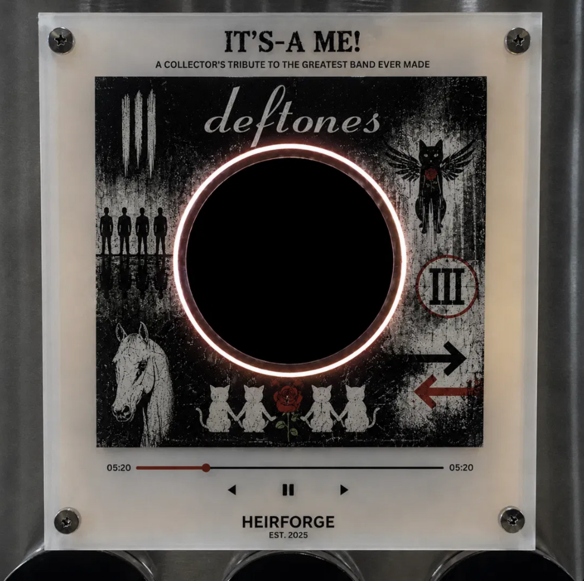 Deftones Vinyl Frame