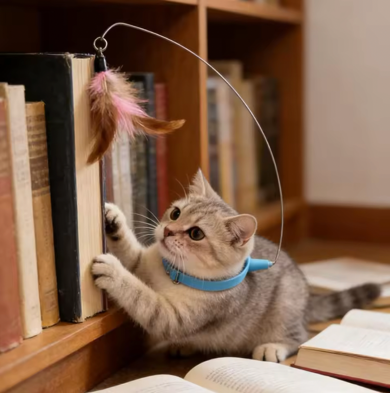 Cat Feather Collar